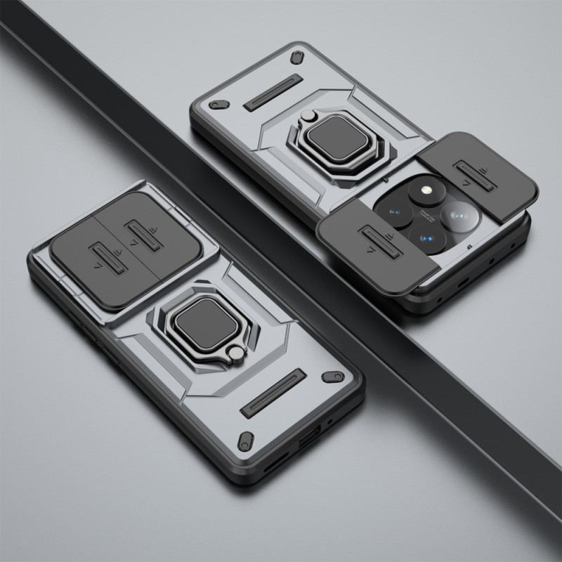 Tok Xiaomi Redmi Note 14 Pro 5g Tartós Gyűrűtartó És Lencsevédő