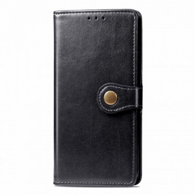 Fliptok / Bőrtok Xiaomi 11T / 11T Pro Műbőr És Vintage Csat
