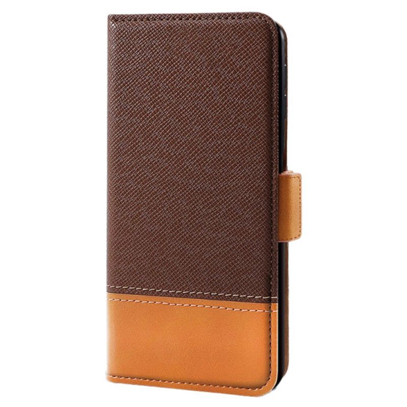 Bőrtok Motorola Edge 50 Bi-textúra