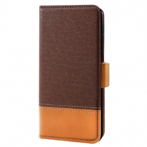 Bőrtok Motorola Edge 50 Bi-textúra