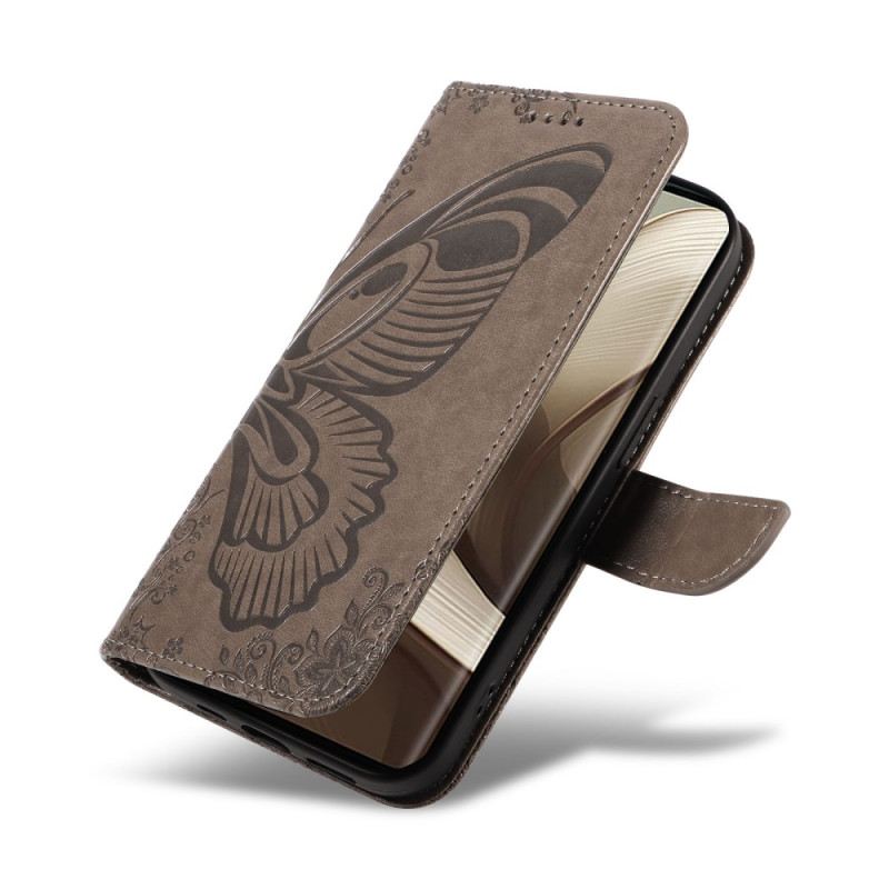 Bőrtok Motorola Edge 50 Butterfly Design