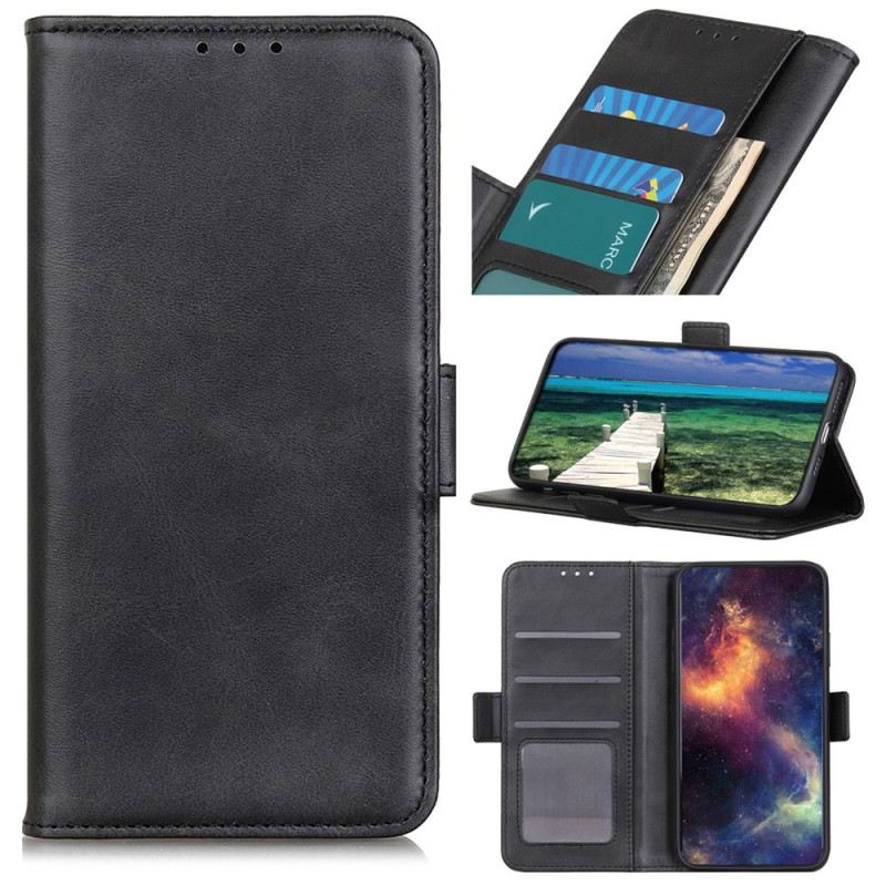 Bőrtok Motorola Edge 50 Kettős Kapocs