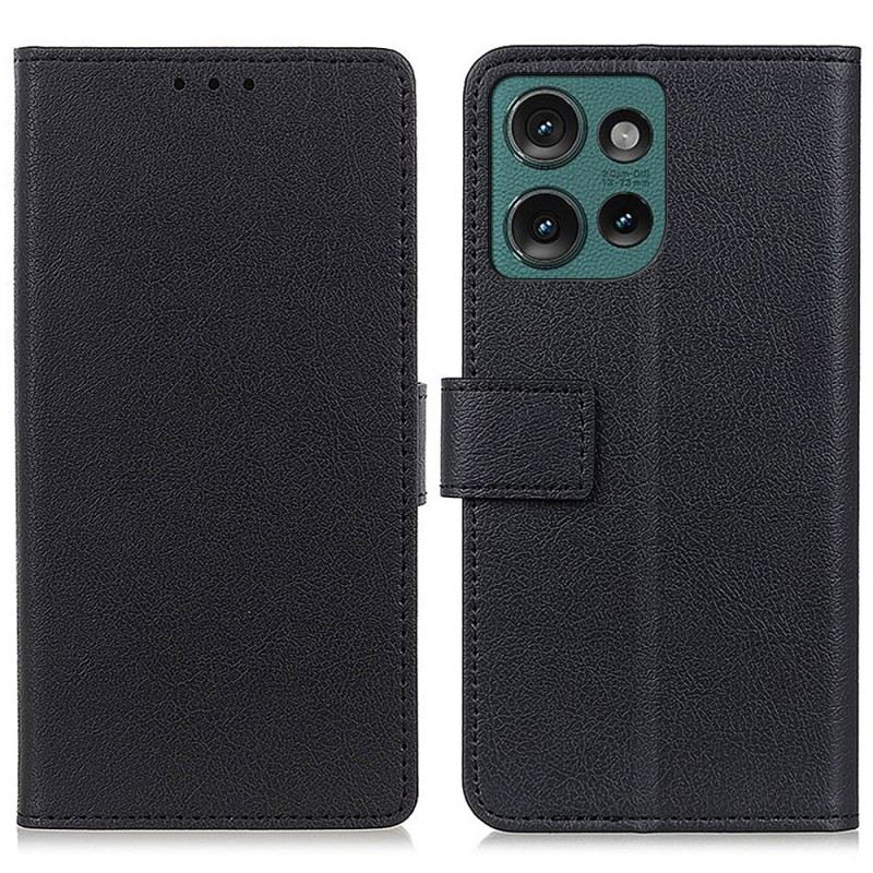 Bőrtok Motorola Edge 50 Klasszikus