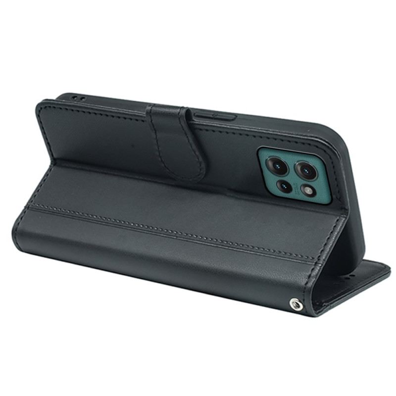 Bőrtok Motorola Edge 50 Stilizált