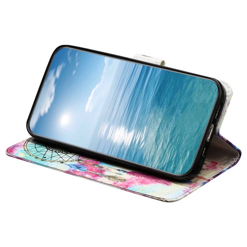 Fliptok Motorola Edge 50 Akvarell Álomfogó