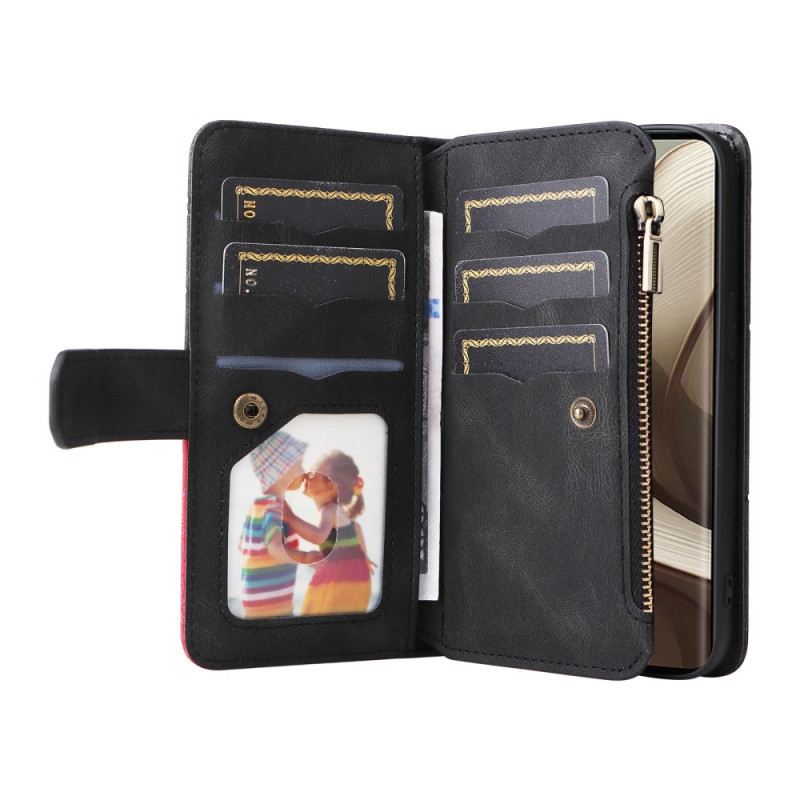 Fliptok Motorola Edge 50 Cipzáras Pénztárca