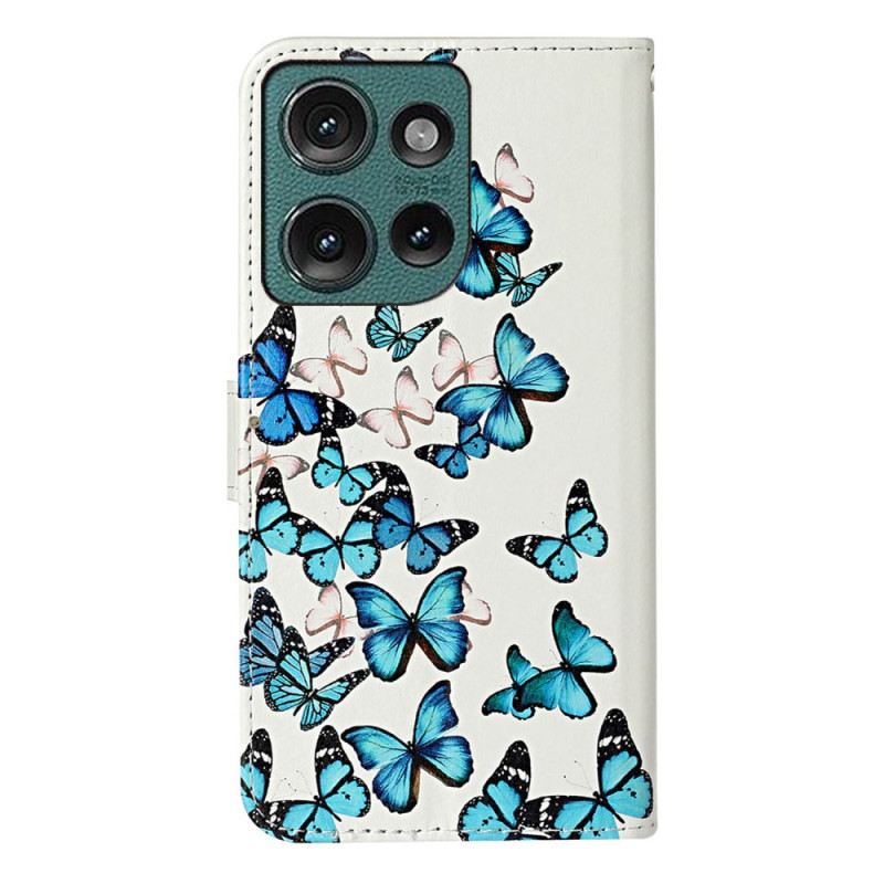 Fliptok Motorola Edge 50 Kék Pillangók Repülése