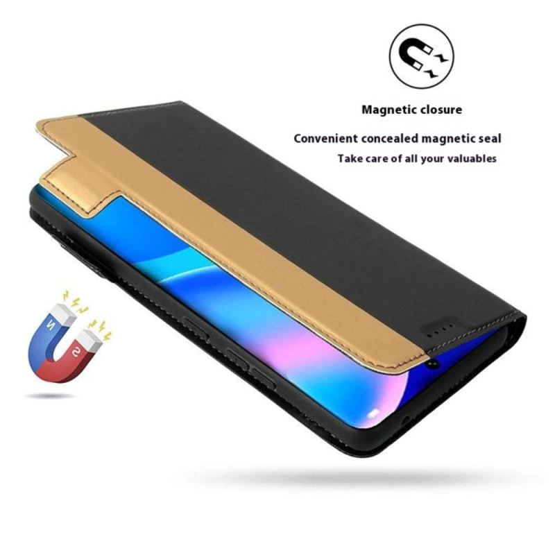 Fliptok Motorola Edge 50 Kéttónusú És Pántos