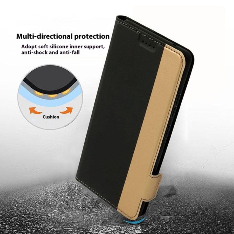 Fliptok Motorola Edge 50 Kéttónusú És Pántos