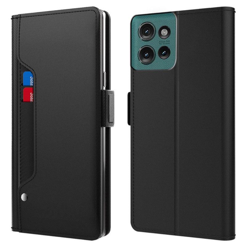 Fliptok Motorola Edge 50 Kivehető Kártyatartó