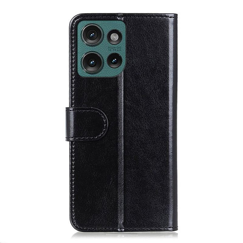 Fliptok Motorola Edge 50 Viaszított Műbőr