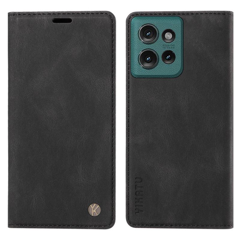 Fliptok Motorola Edge 50 Yikatu Velúr Hatás