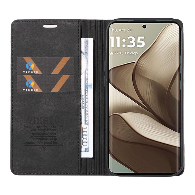 Fliptok Motorola Edge 50 Yikatu Velúr Hatás