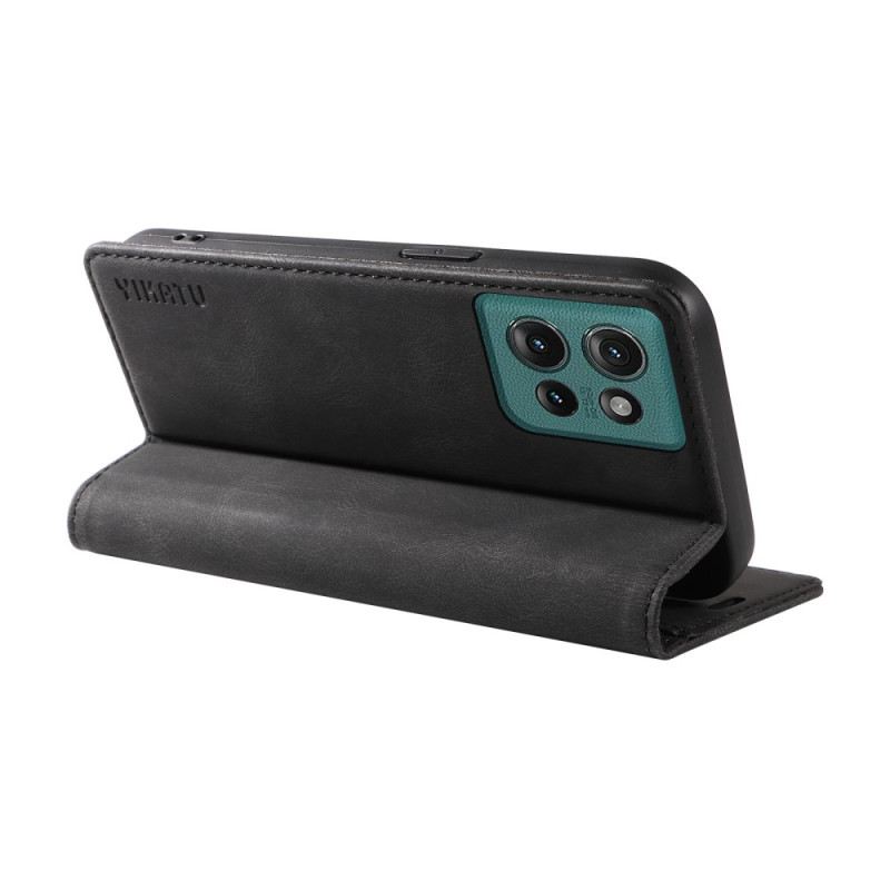 Fliptok Motorola Edge 50 Yikatu Velúr Hatás