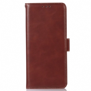 Kinyitható Tokok Motorola Edge 50 Bőr Rfid Blokkolás