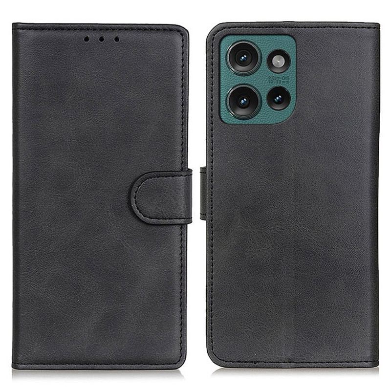 Kinyitható Tokok Motorola Edge 50 Matt Műbőr