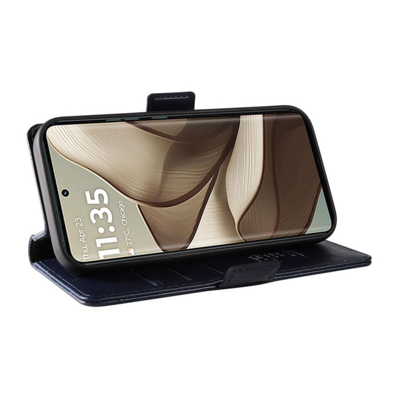 Kinyitható Tokok Motorola Edge 50 Ykatu Bőrhatás