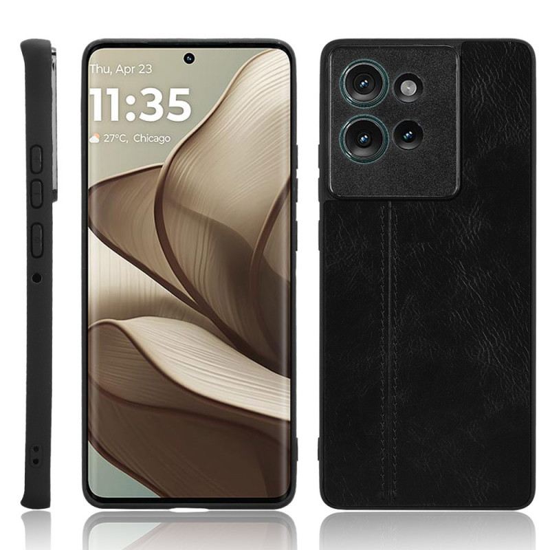 Telefontok Motorola Edge 50 Bőr Stílus