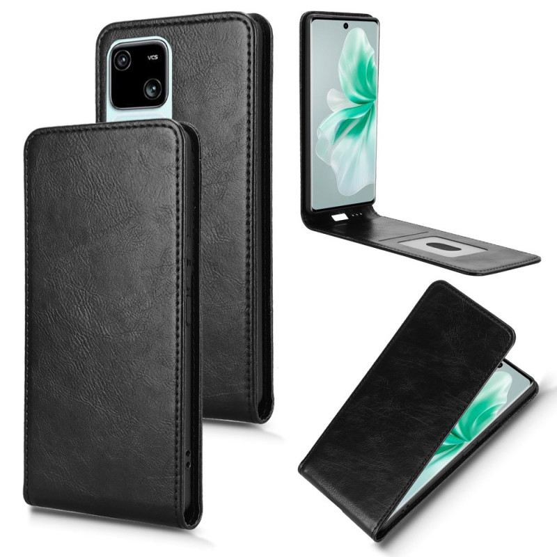 Kinyitható Bőrtok Vivo V30 5g Függőlegesen Hajtható