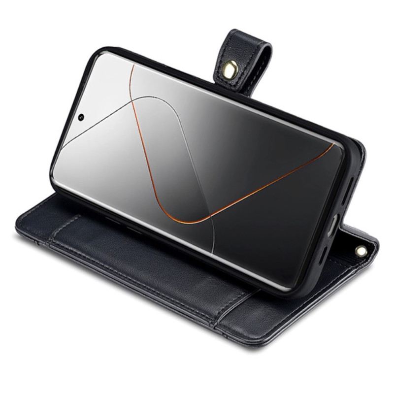 Fliptok Xiaomi 14 Pénztárca Pánttal És Vállpánttal