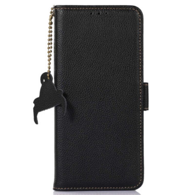 Fliptok Xiaomi 14 Valódi Bőr Rfid Blokkoló Pénztárca