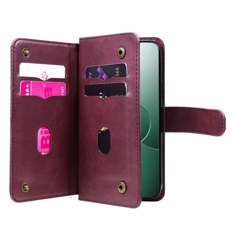 Kinyitható Bőrtok Xiaomi 14 10 Kártyabirtokos
