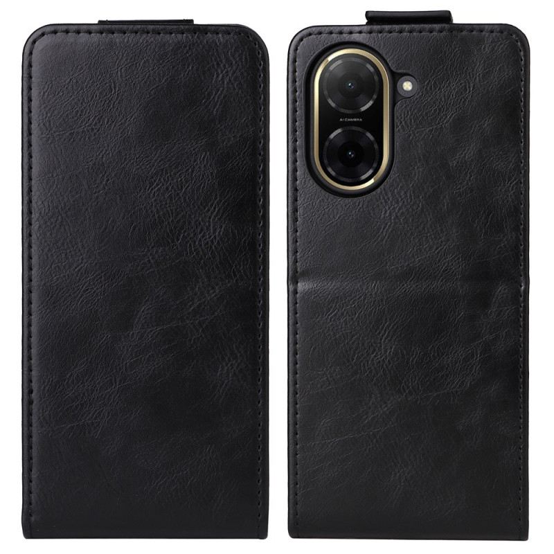 Bőrtok Poco C71 Függőleges Fedél Kialakítás