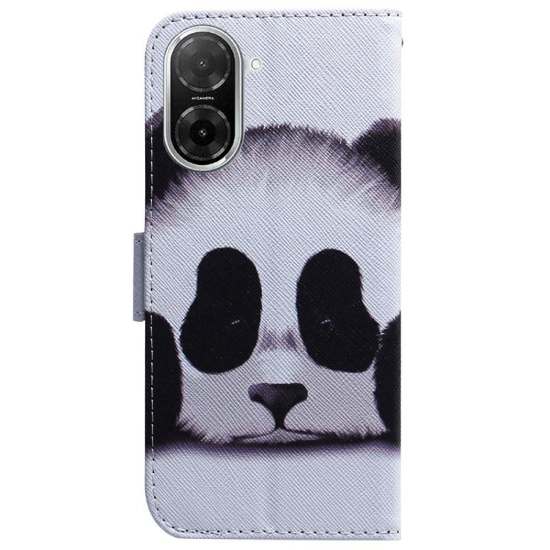 Bőrtok Poco C71 Panda