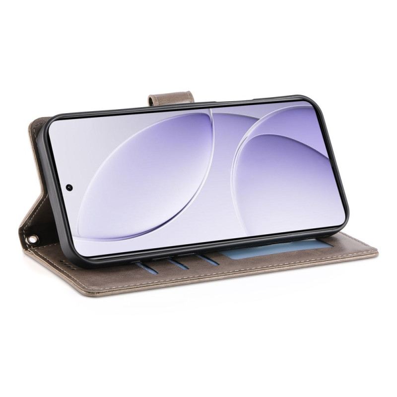 Bőrtok Poco C71 Virágmintás