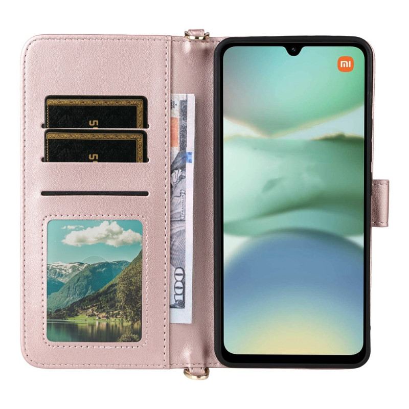 Fliptok Poco C71 Steppelt Pénztárca Pánttal És Vállpánttal