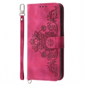 Fliptok Poco C71 Virágos Csipke Nyakpánttal És Vállpánttal