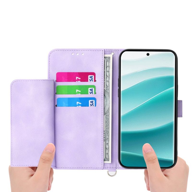 Fliptok Poco C71 Virágos Csipke Nyakpánttal És Vállpánttal