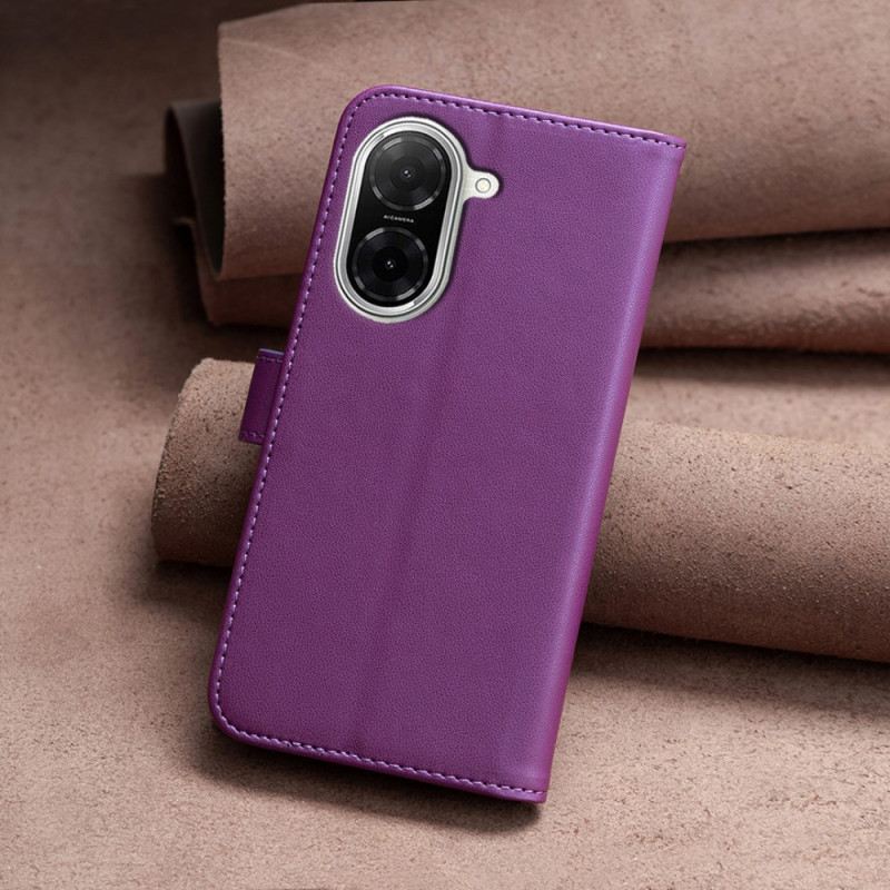 Kinyitható Bőrtok Poco C71 Binfen Színű Műbőr