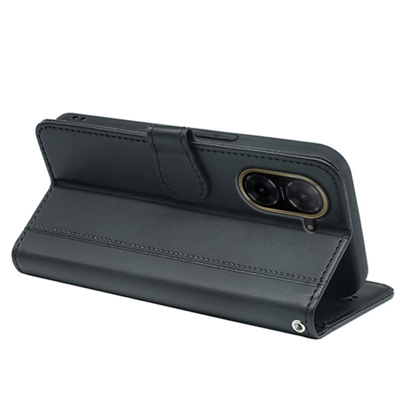 Kinyitható Bőrtok Poco C71 Csíkok És Pántok