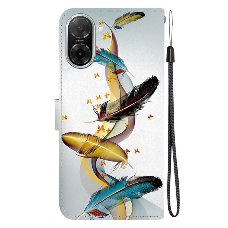 Kinyitható Bőrtok Poco C71 Színes Tollak