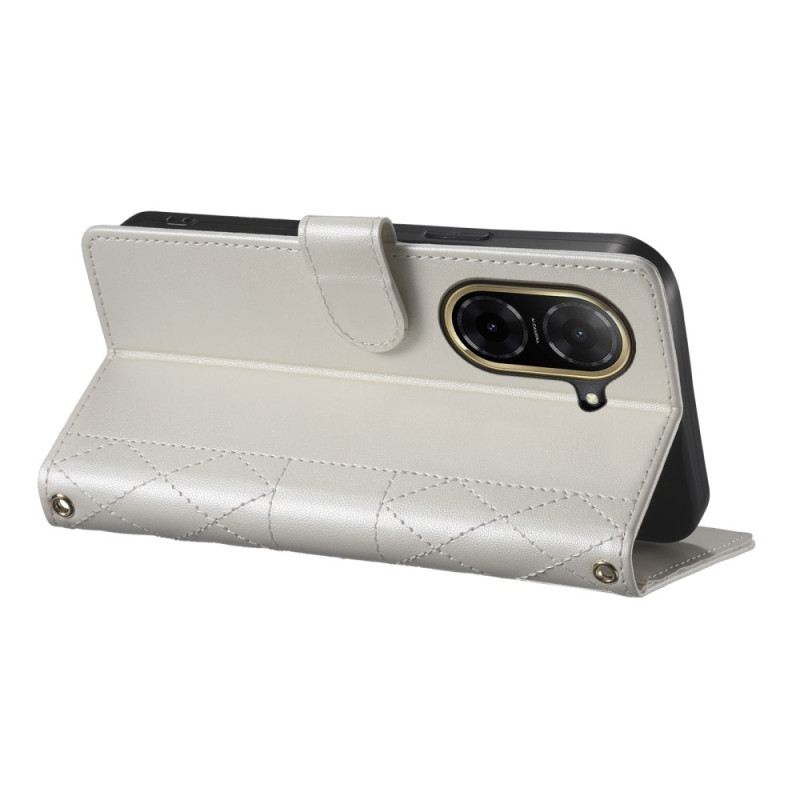 Kinyitható Tokok Poco C71 Steppelt Pánttal És Vállpánttal