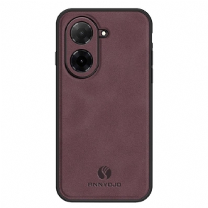 Mobiltelefon Tokok Poco C71 Bőrhatású