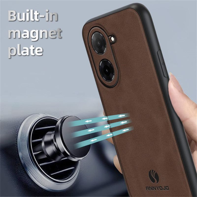 Mobiltelefon Tokok Poco C71 Bőrhatású