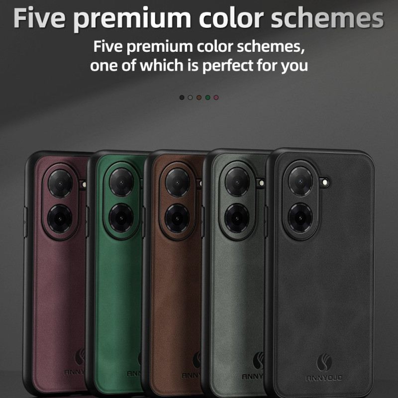 Mobiltelefon Tokok Poco C71 Bőrhatású