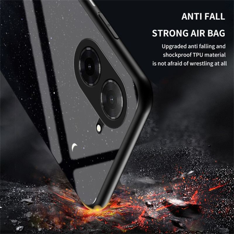 Mobiltelefon Tokok Poco C71 Égkék Edzett Üveg