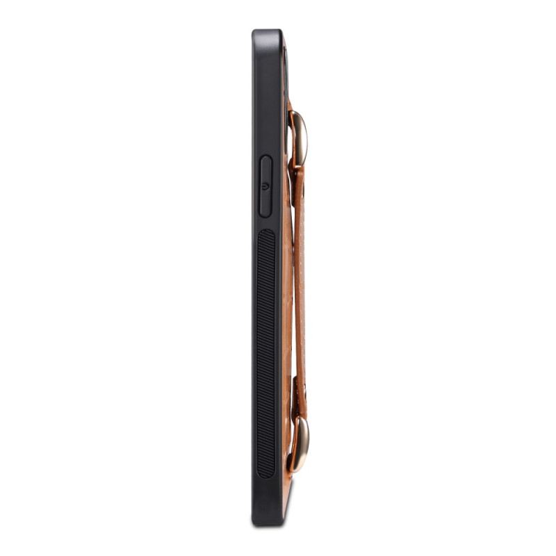 Tok iPhone 14 Pro Kártyatartó Croco Tartópánttal