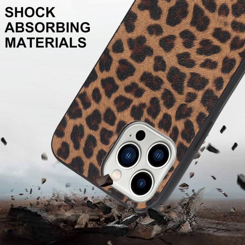 Tok iPhone 14 Pro Leopárd Vállpánttal