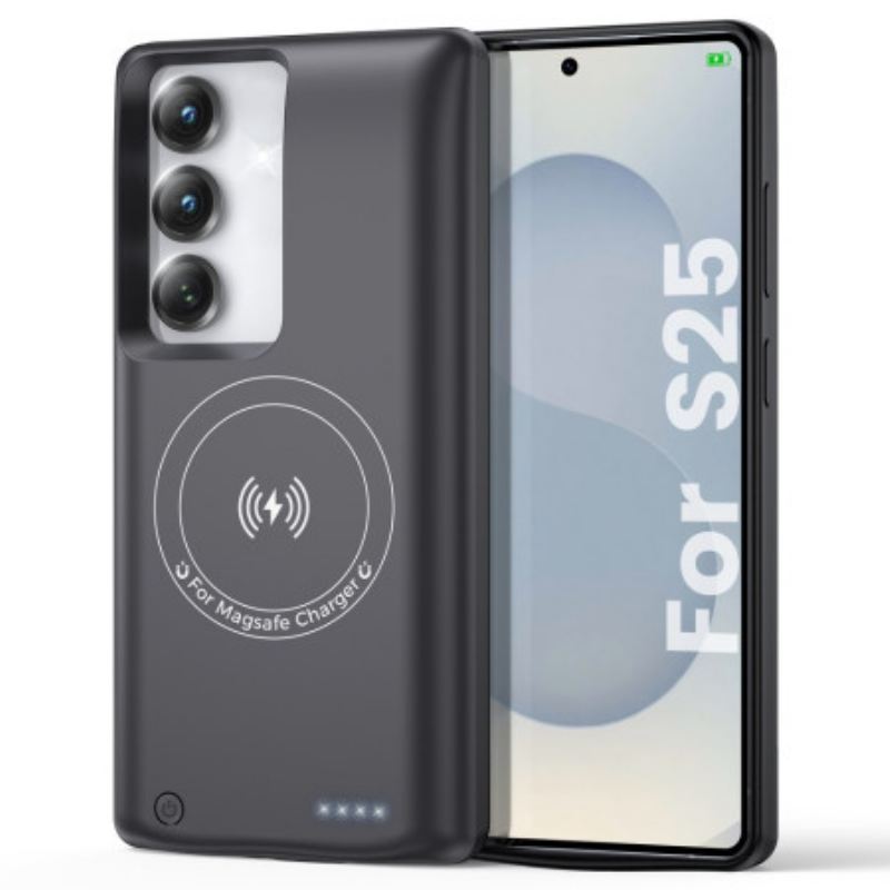 10000mah Külső Akkumulátortok Samsung Galaxy S25 / S24 Készülékhez Mágneses Rögzítéssel