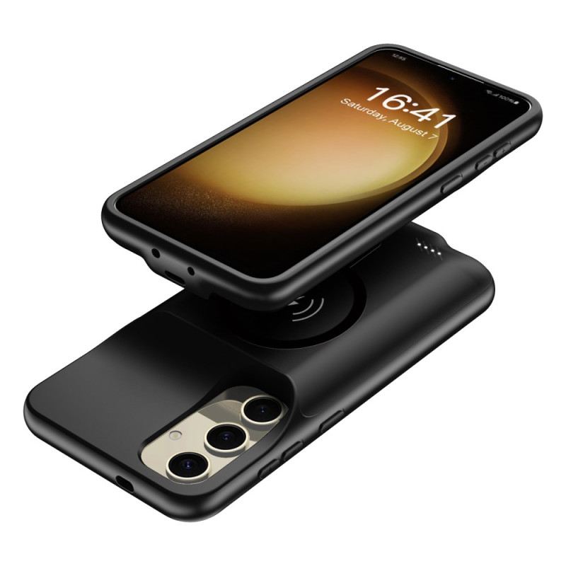 10000mah-s Külső Akkumulátortok Samsung Galaxy S25-höz Mágneses Rögzítéssel