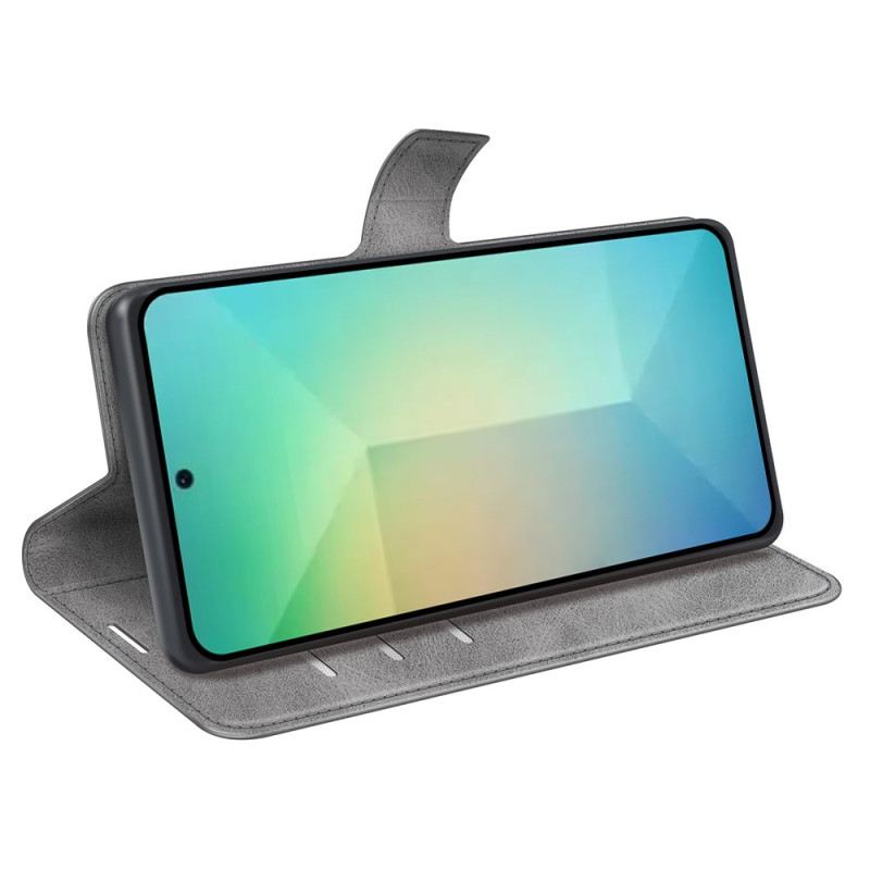 Bőrtok Samsung Galaxy S25 5g Bőr Stílusú