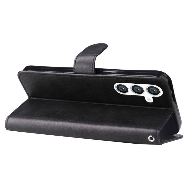 Bőrtok Samsung Galaxy S25 5g Cipzáras Pénztárca