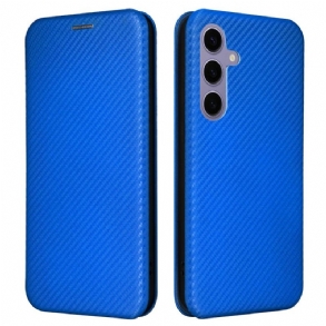 Bőrtok Samsung Galaxy S25 5g Szénszálas