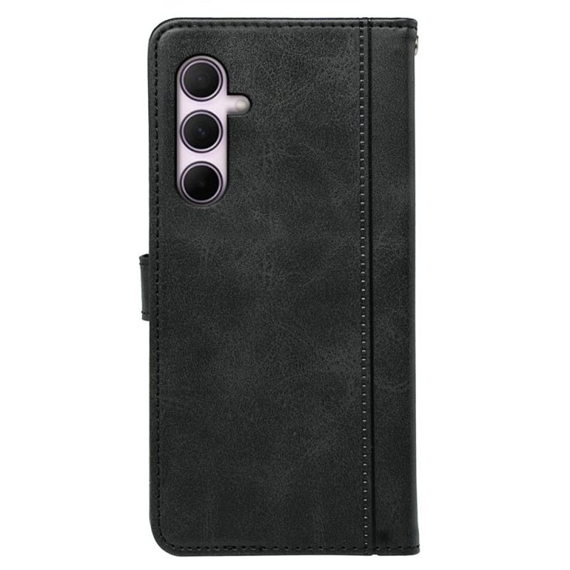 Fliptok Samsung Galaxy S25 5g Velúr Hatású Minta