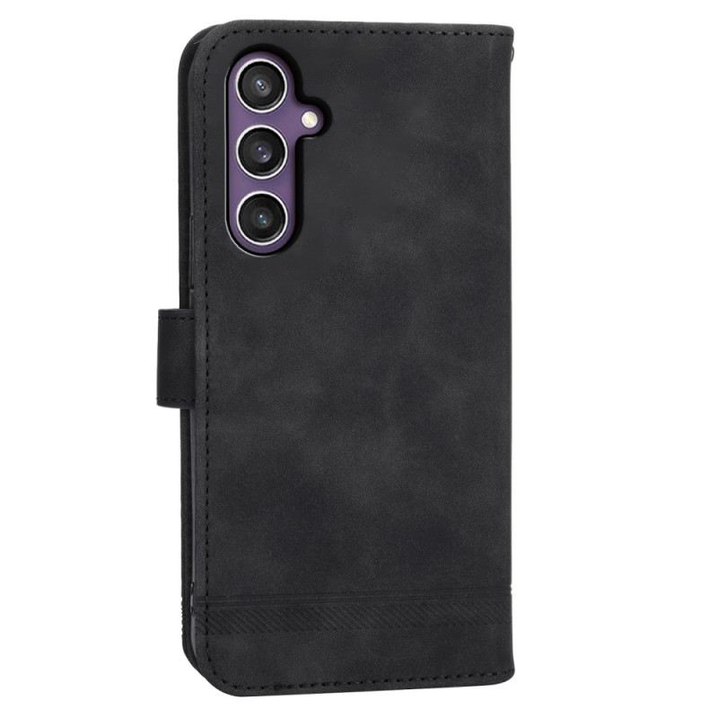 Kinyitható Bőrtok Samsung Galaxy S25 5g Dierfeng