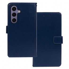 Kinyitható Bőrtok Samsung Galaxy S25 5g Klasszikus Idewei